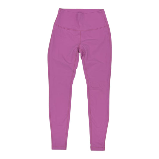 Athletic Leggings By Lululemon In Pink, Size:8