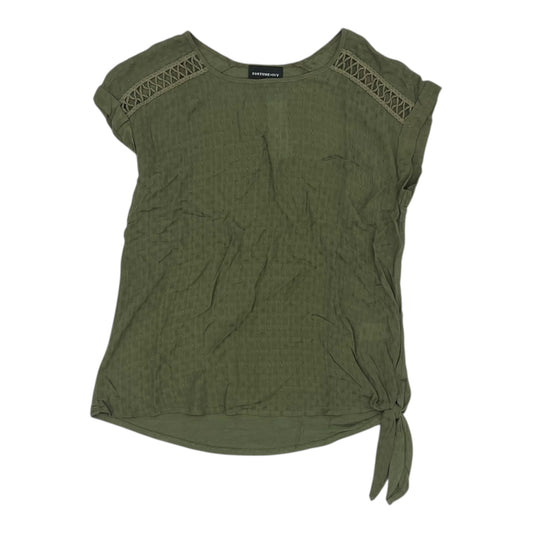 Top Ss By Fortune & Ivy In Green, Size:Xs