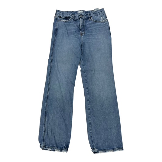 Jeans Straight By Good American In Blue Denim, Size:10
