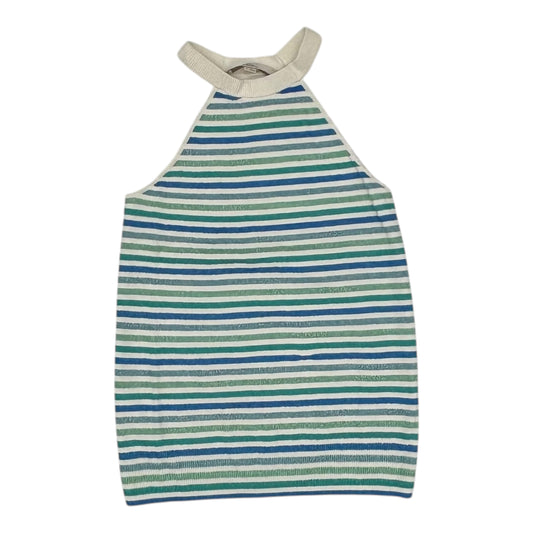 Tank Top By Loft In Blue & Green, Size:S