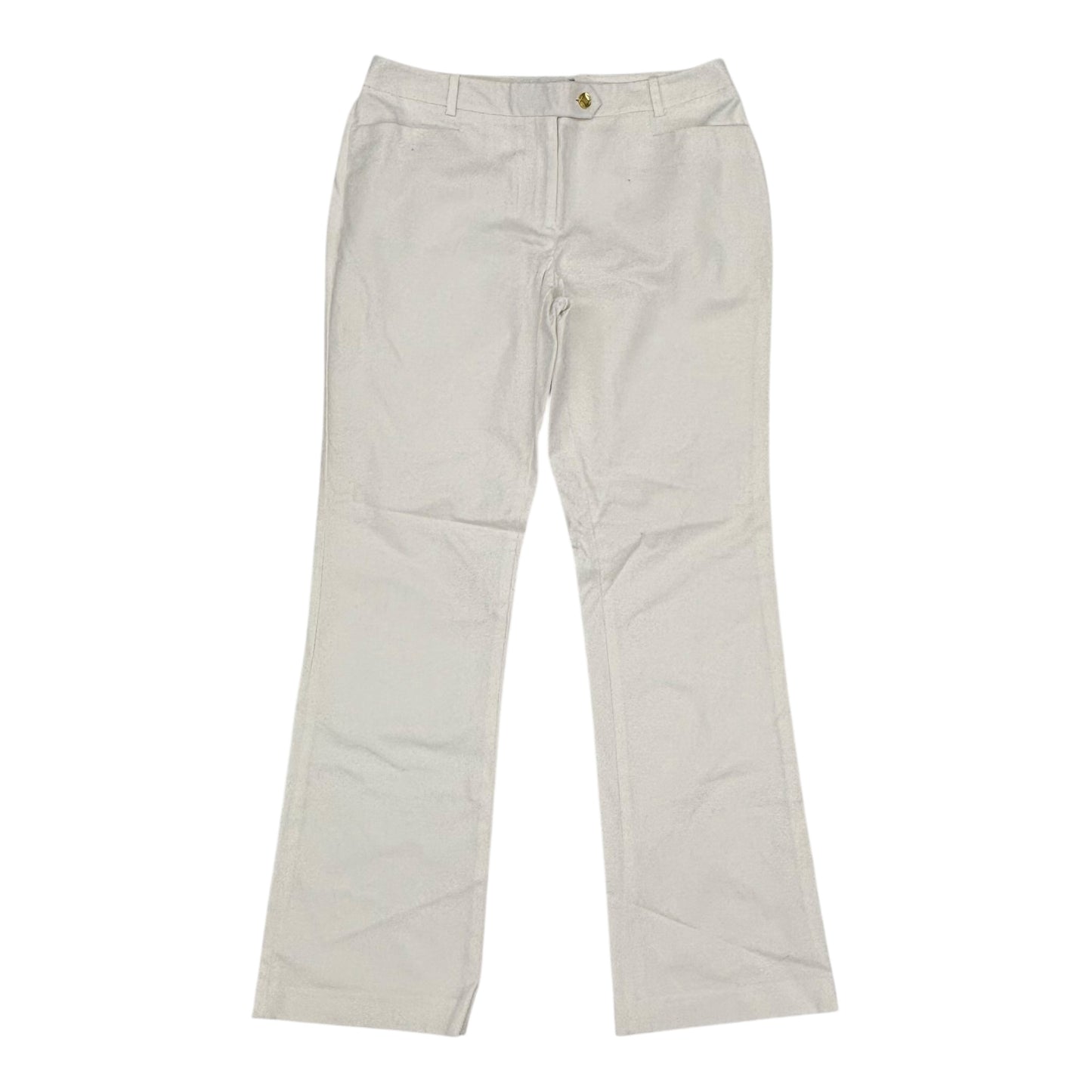 Pants Dress By Calvin Klein In White, Size:4