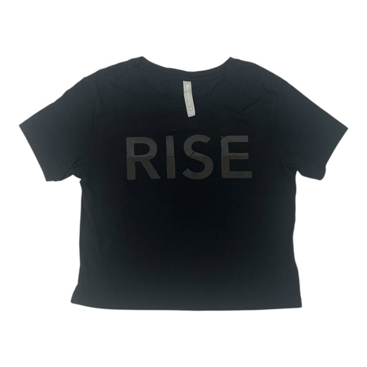 Athletic Top Ss By Athleta In Black, Size:Xs