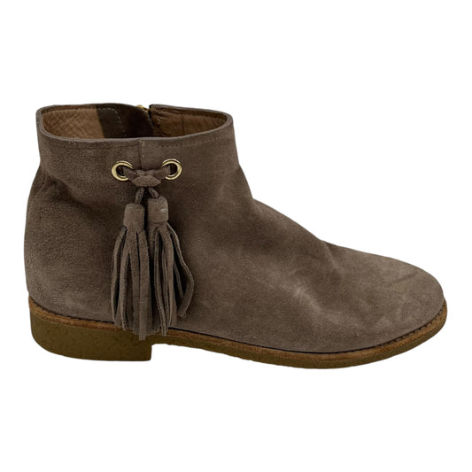 Boots Designer By Kate Spade In Grey, Size:8