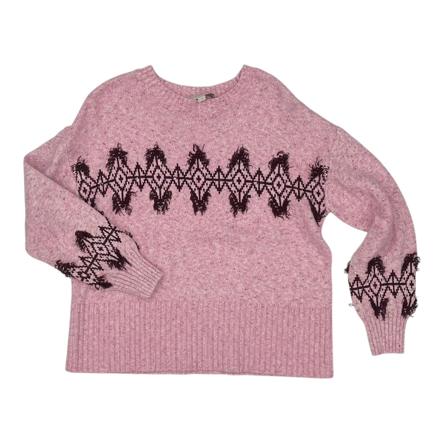 Sweater By Loft In Pink, Size:M