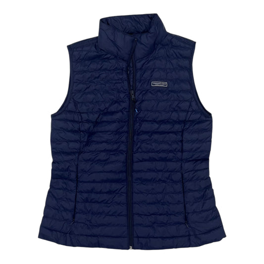 Vest Puffer & Quilted By Vineyard Vines In Blue, Size:M