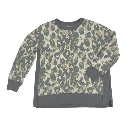 Sweatshirt Crewneck By Bke In Camouflage Print, Size:L