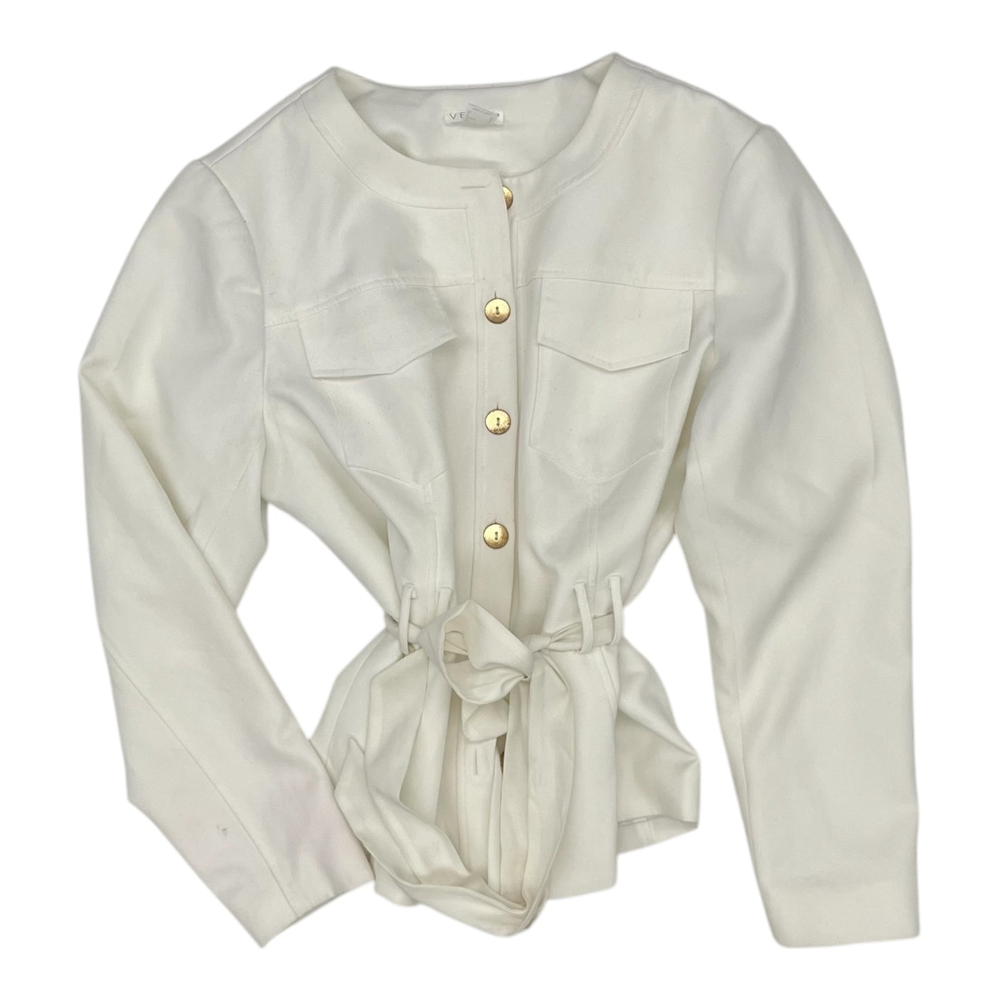 Jacket Other By Venus In Cream, Size:1X