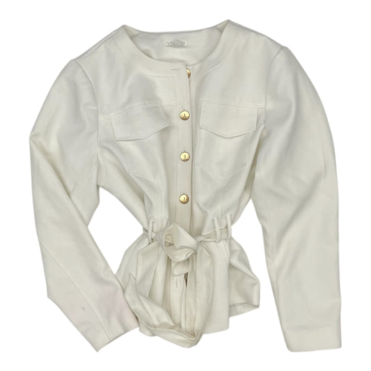 Jacket Other By Venus In Cream, Size:1X
