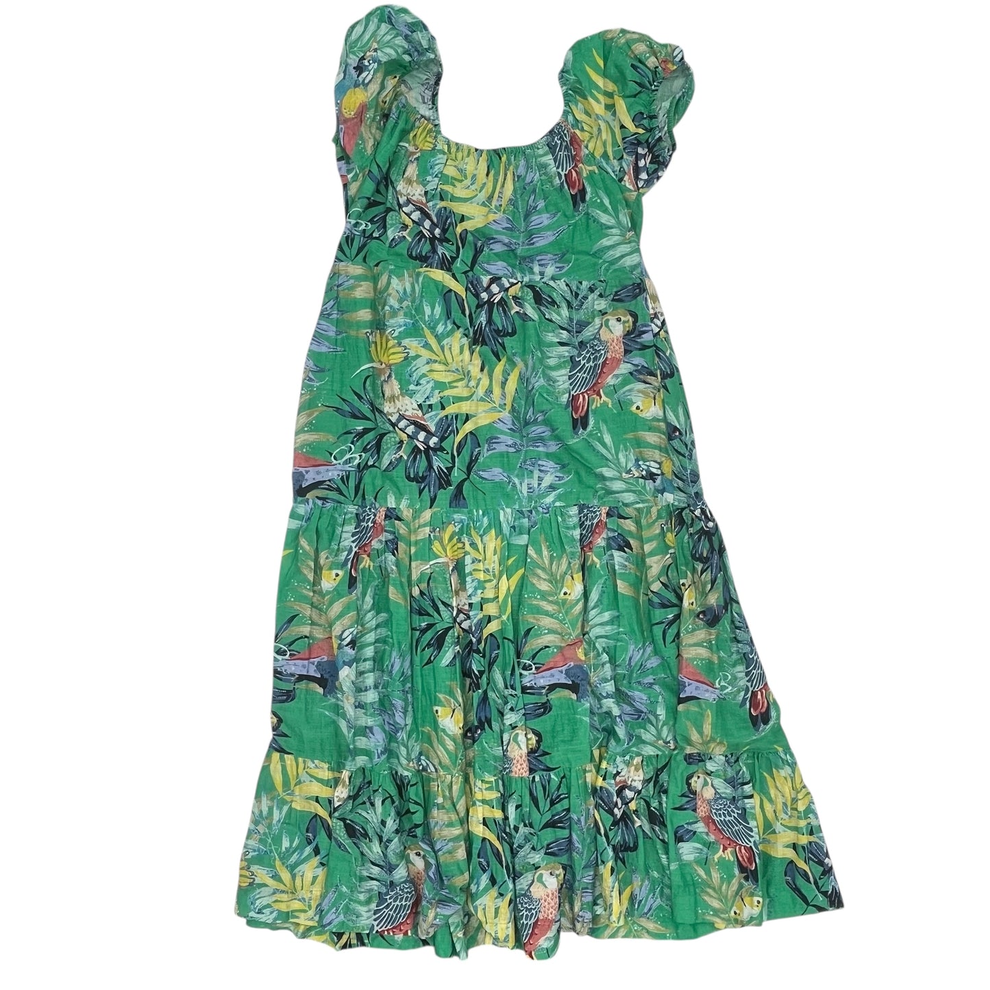 Dress Casual Midi By Maeve In Green, Size:S