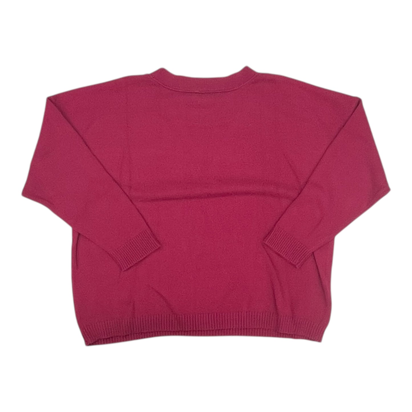 Sweater By J. Jill In Pink, Size:L