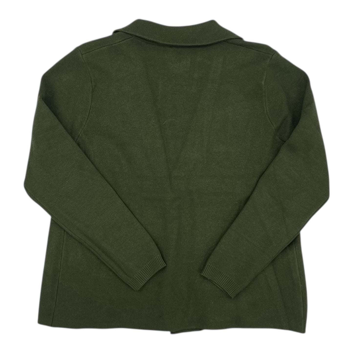 Sweater Cardigan By Sioni In Green, Size:M