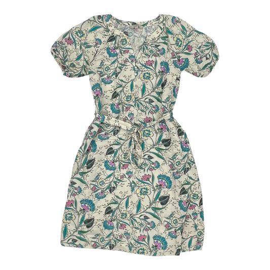 Dress Party Midi By Loft In Floral Print, Size:M