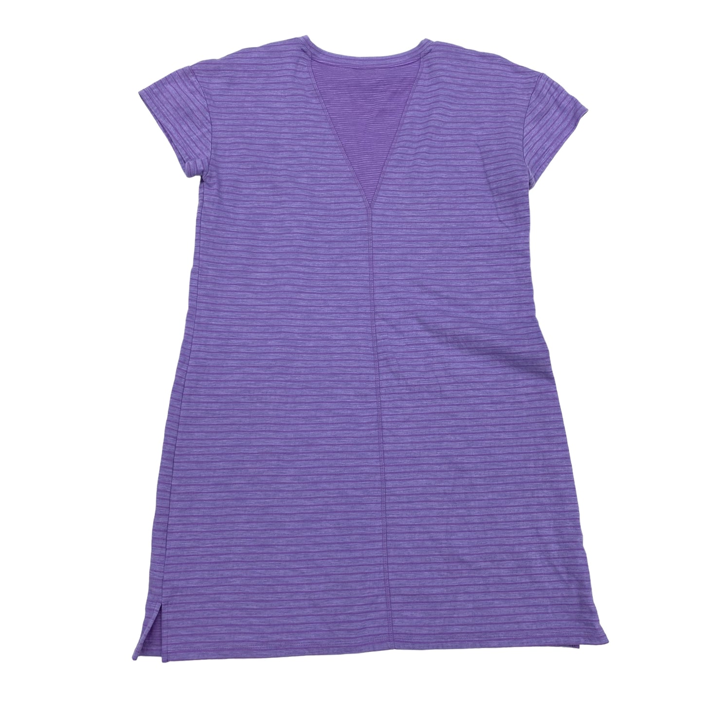 PURPLE DRESS CASUAL SHORT by TALBOTS Size:L