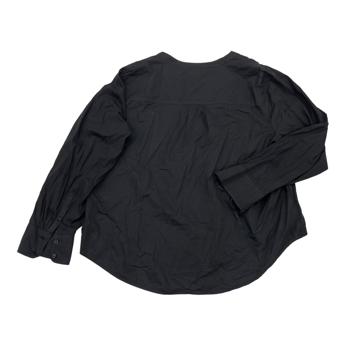 BLACK TOP LS by J. CREW Size:2X