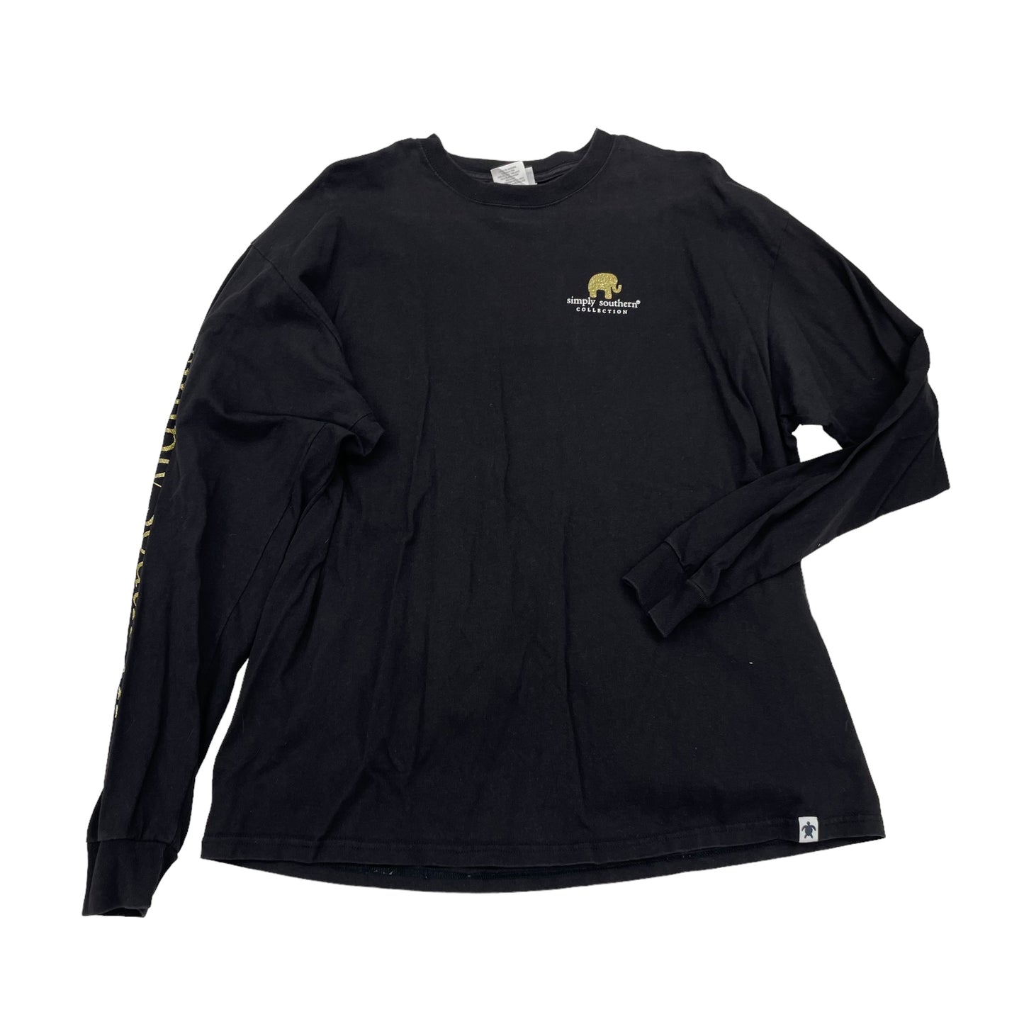 BLACK TOP LS by SIMPLY SOUTHERN Size:XL