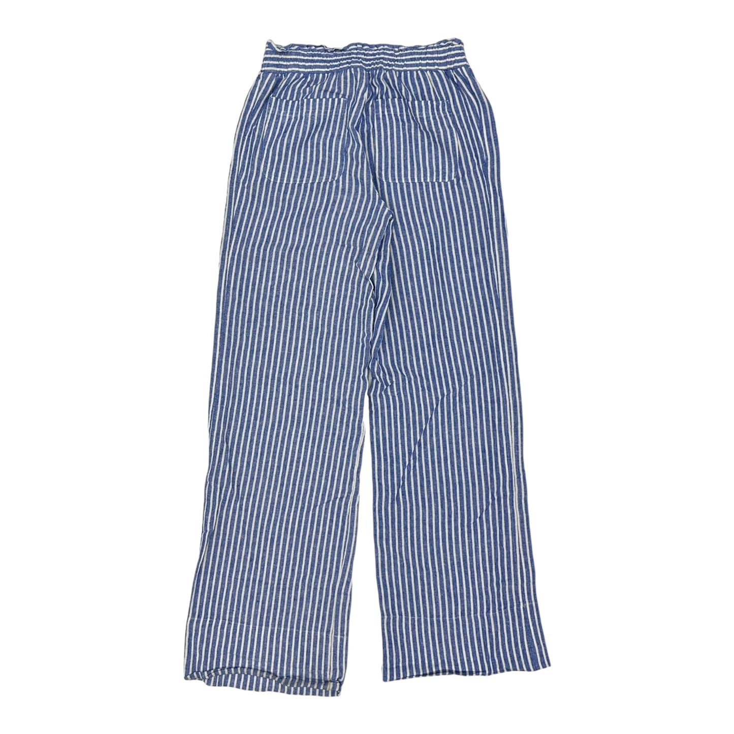 STRIPED PATTERN PANTS LINEN by REWIND Size:S