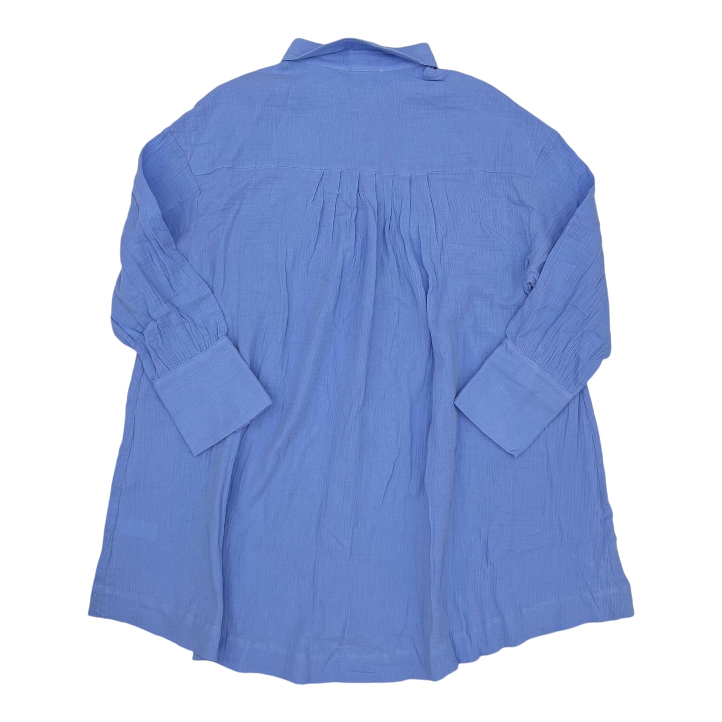 Tunic Ls By Clothes Mentor In Blue, Size:L