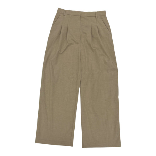 Pants Wide Leg By H&M In Tan, Size:8