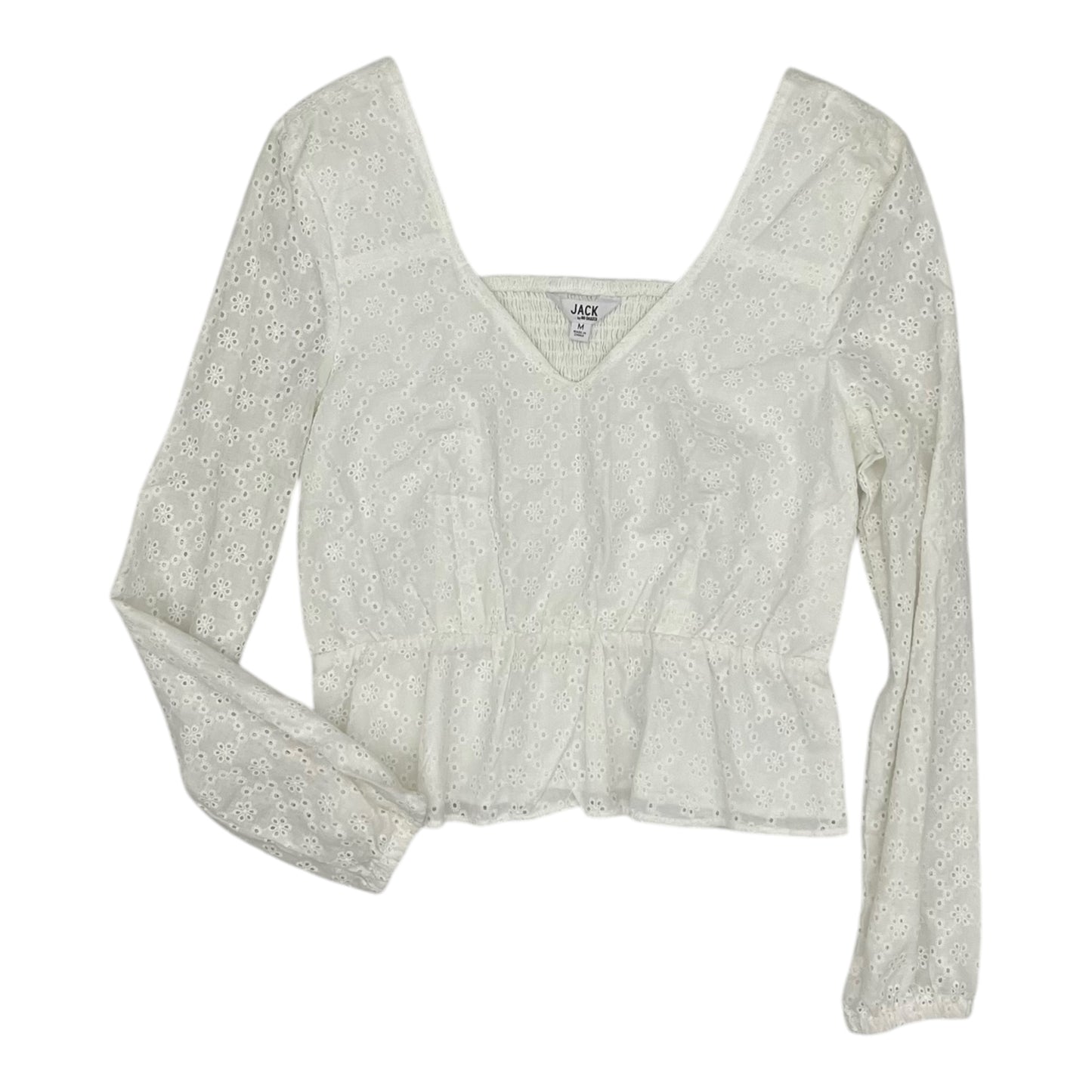 Top Ls By Jack By Bb Dakota In White, Size:M