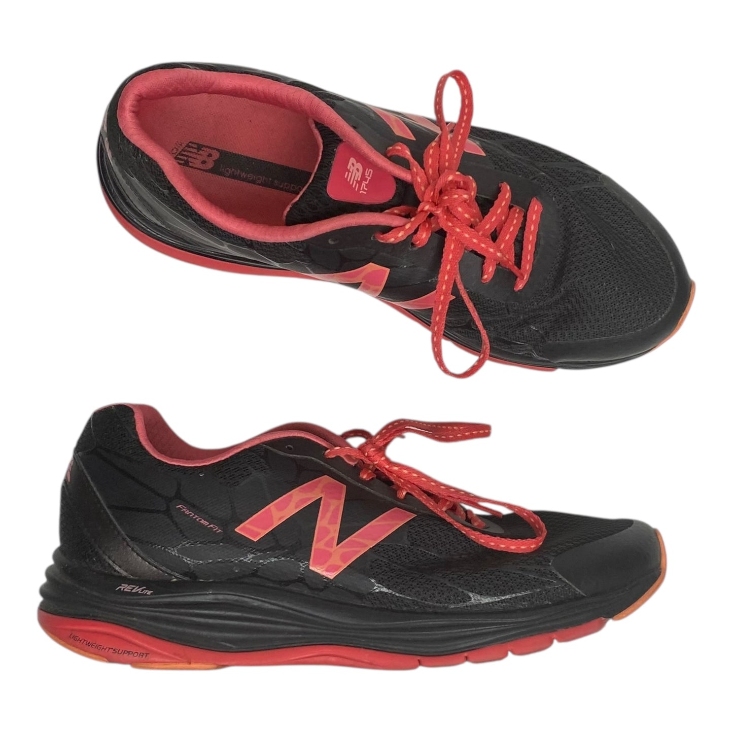 Shoes Athletic By New Balance In Black & Orange, Size:10