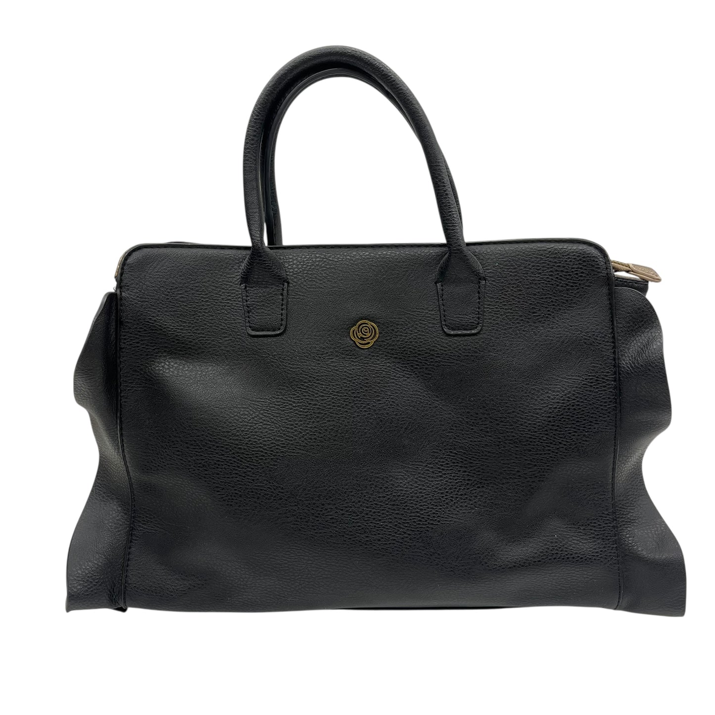 Handbag By Carlos By Carlos Santana In Black, Size:Large