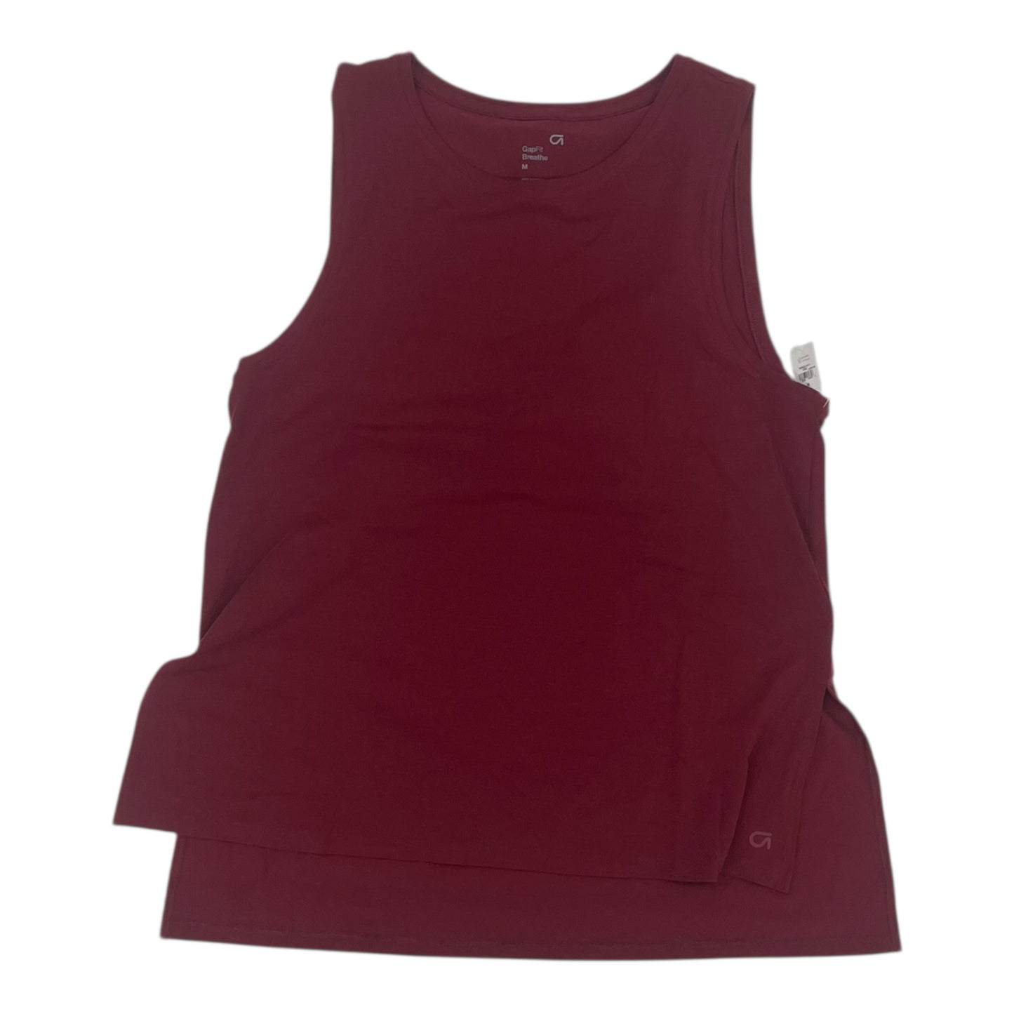 Tank Top By Gap In Red, Size:M