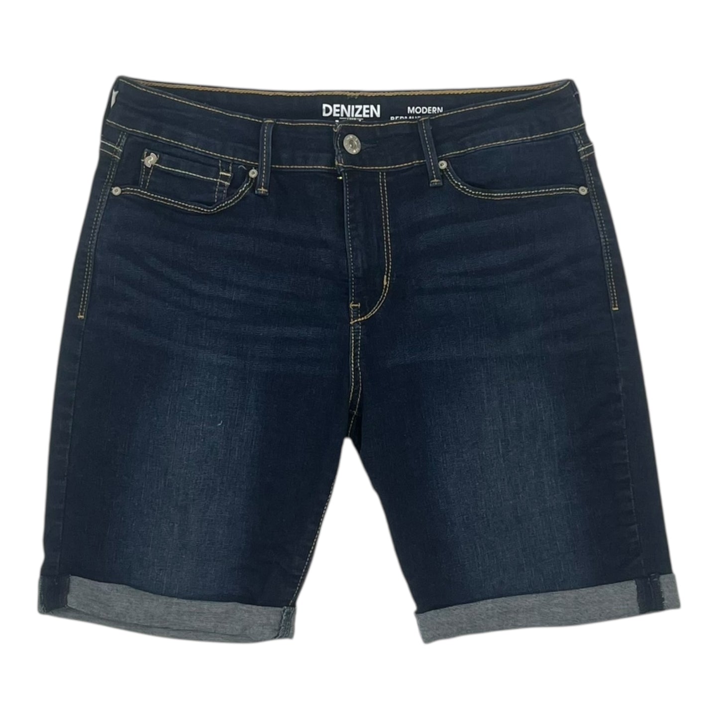 Shorts By Denizen By Levis In Blue Denim, Size:8