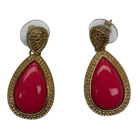Earrings Dangle/Drop By Clothes Mentor In Orange