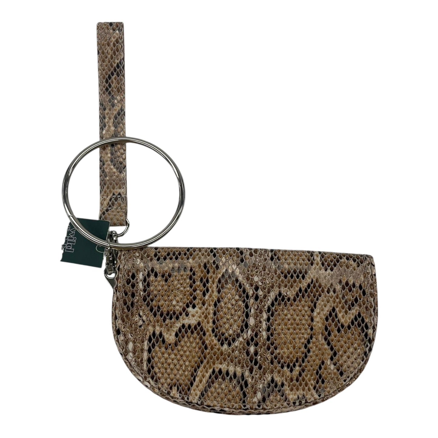 Wristlet By Wild Fable In Snakeskin Print, Size:Small