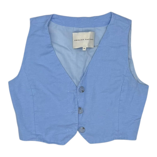 Vest Other By English Factory In Blue, Size:Xs