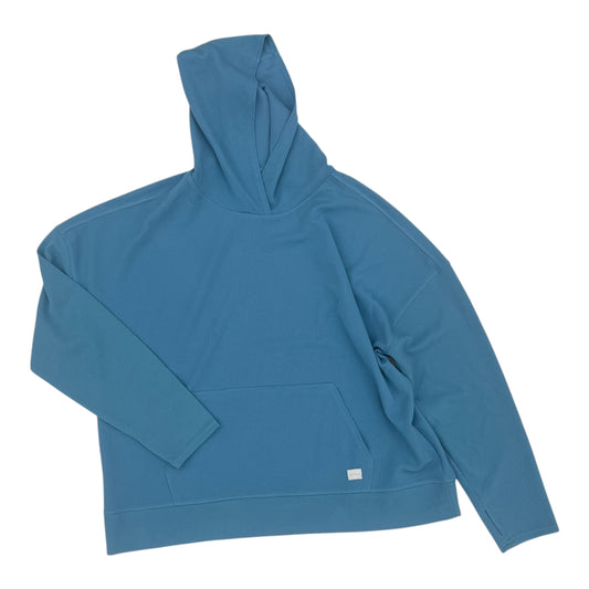 Athletic Sweatshirt Hoodie By Soybu In Blue, Size:Xxl