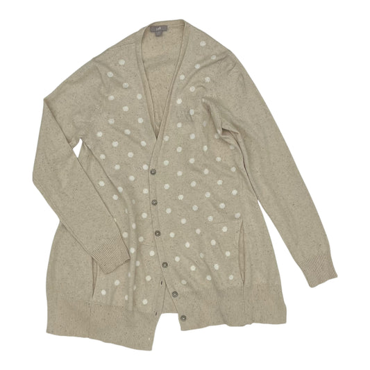 Cardigan By J. Jill In Tan, Size:Xs