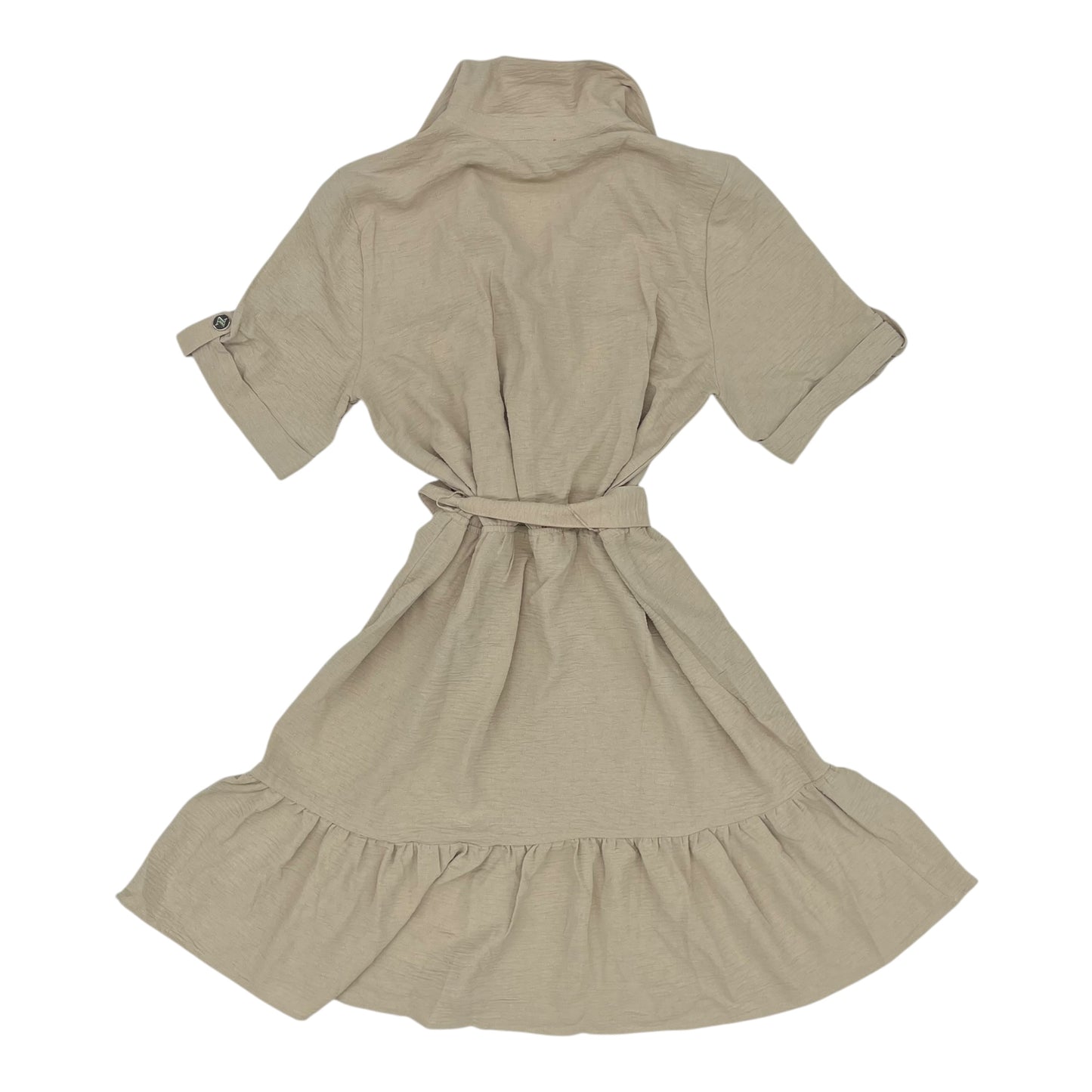 Dress Party Short By Adrienne Vittadini In Tan, Size:L