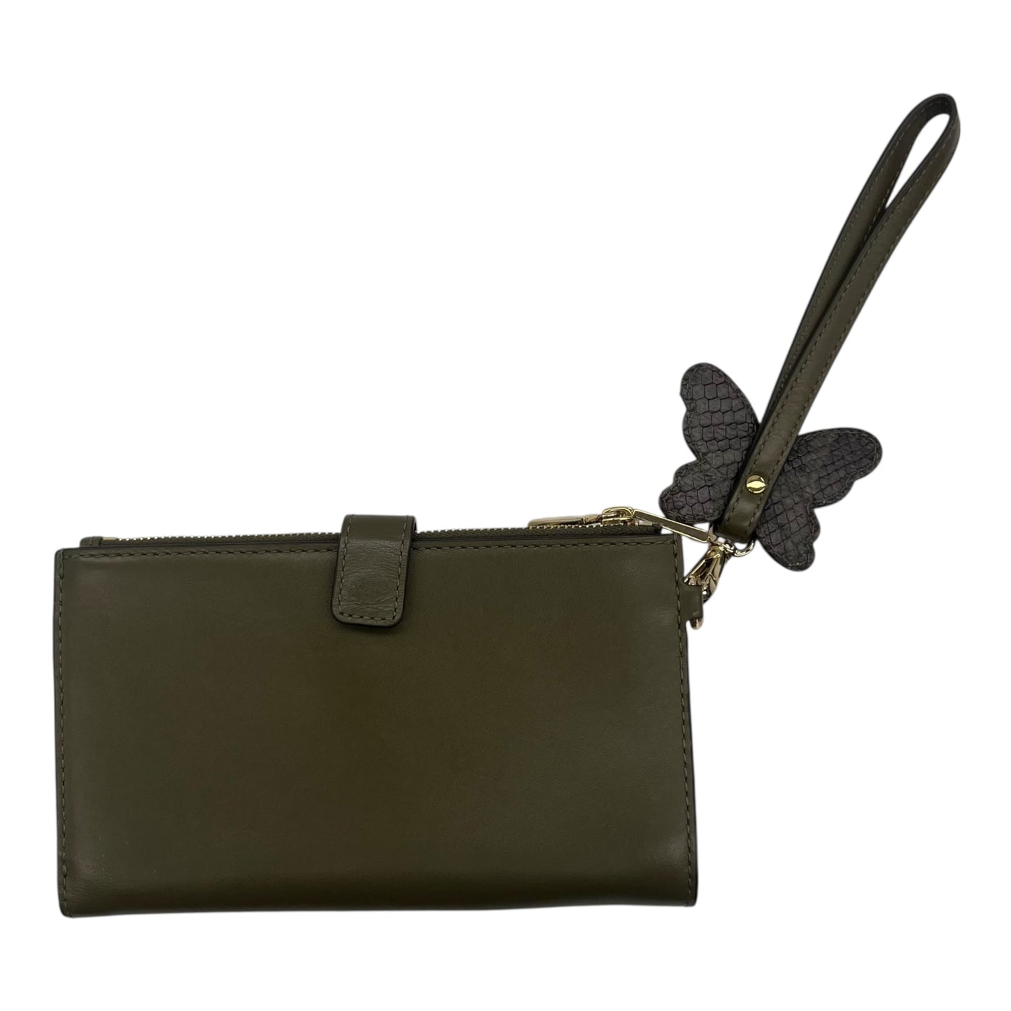 Wristlet Designer By Michael Kors In Green, Size:Medium