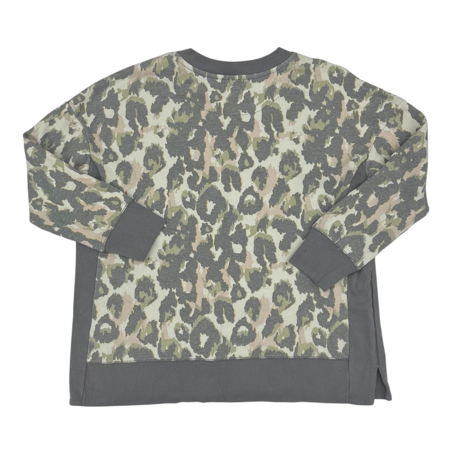 Sweatshirt Crewneck By Bke In Camouflage Print, Size:L