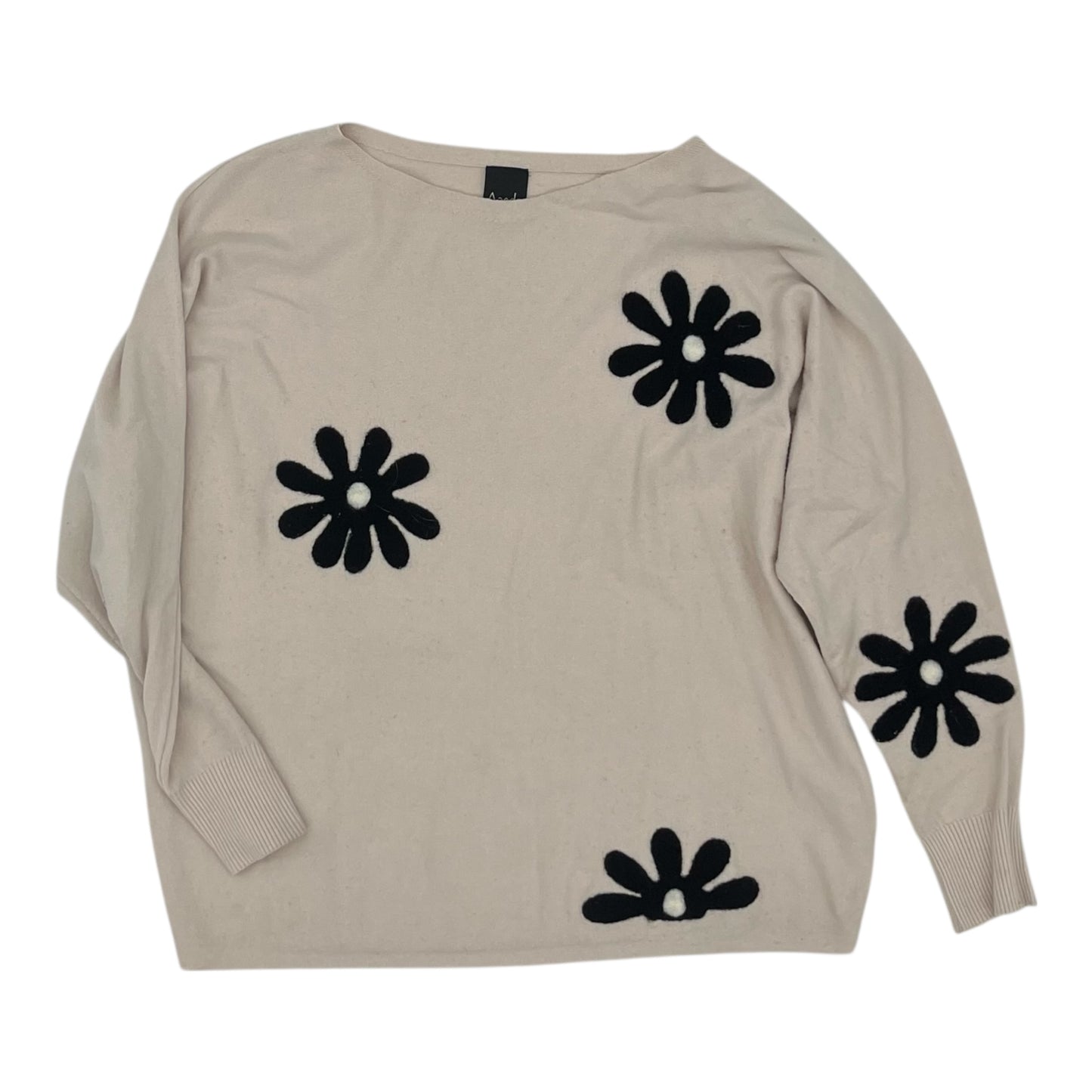Sweater By Aaeda In Tan, Size:L