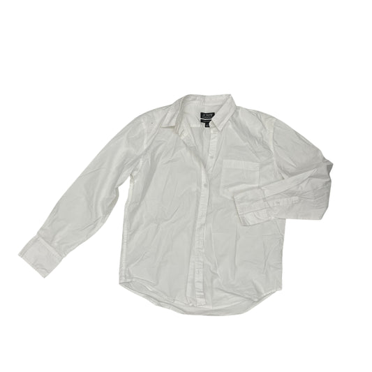 Top Ls By J. Crew In White, Size:M