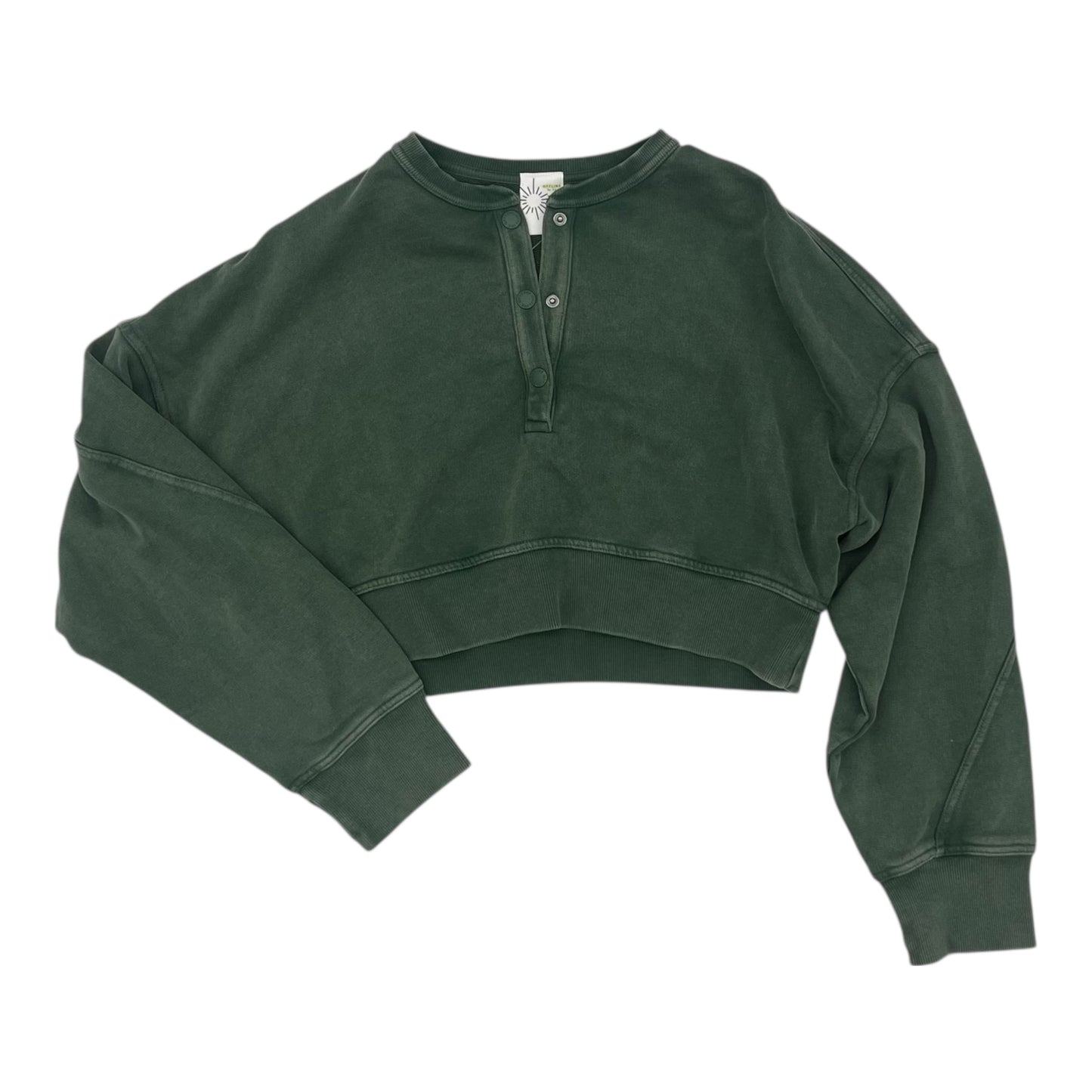 Top Ls By Aerie In Green, Size:M