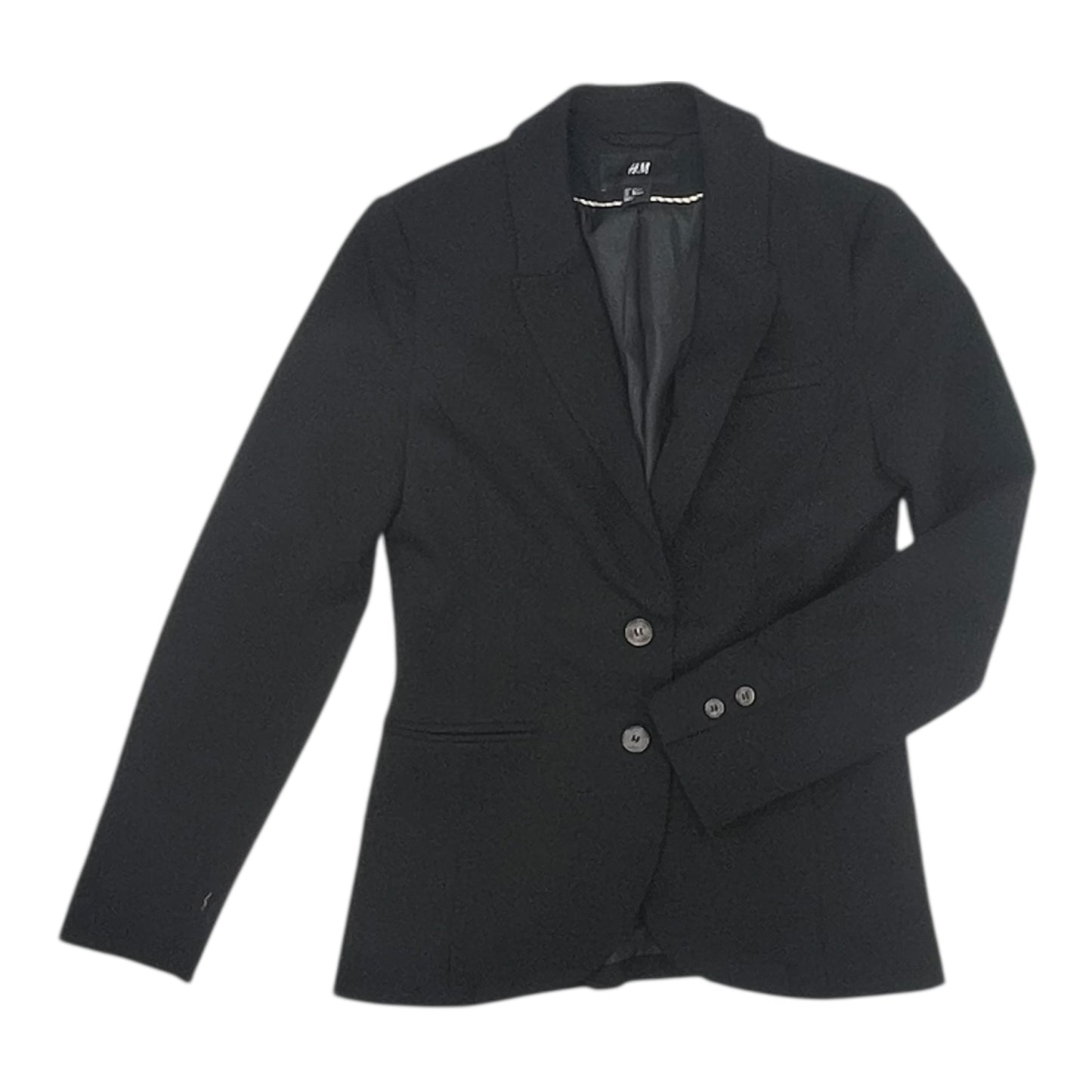 Blazer By H&M In Black, Size:M