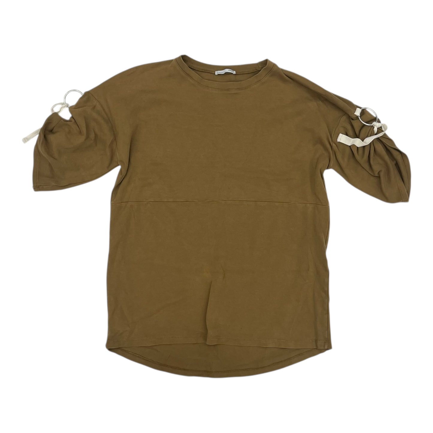 Tunic Ss By Zara In Green, Size:S