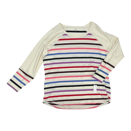 Top Ls By Talbots In Striped Pattern, Size:1X