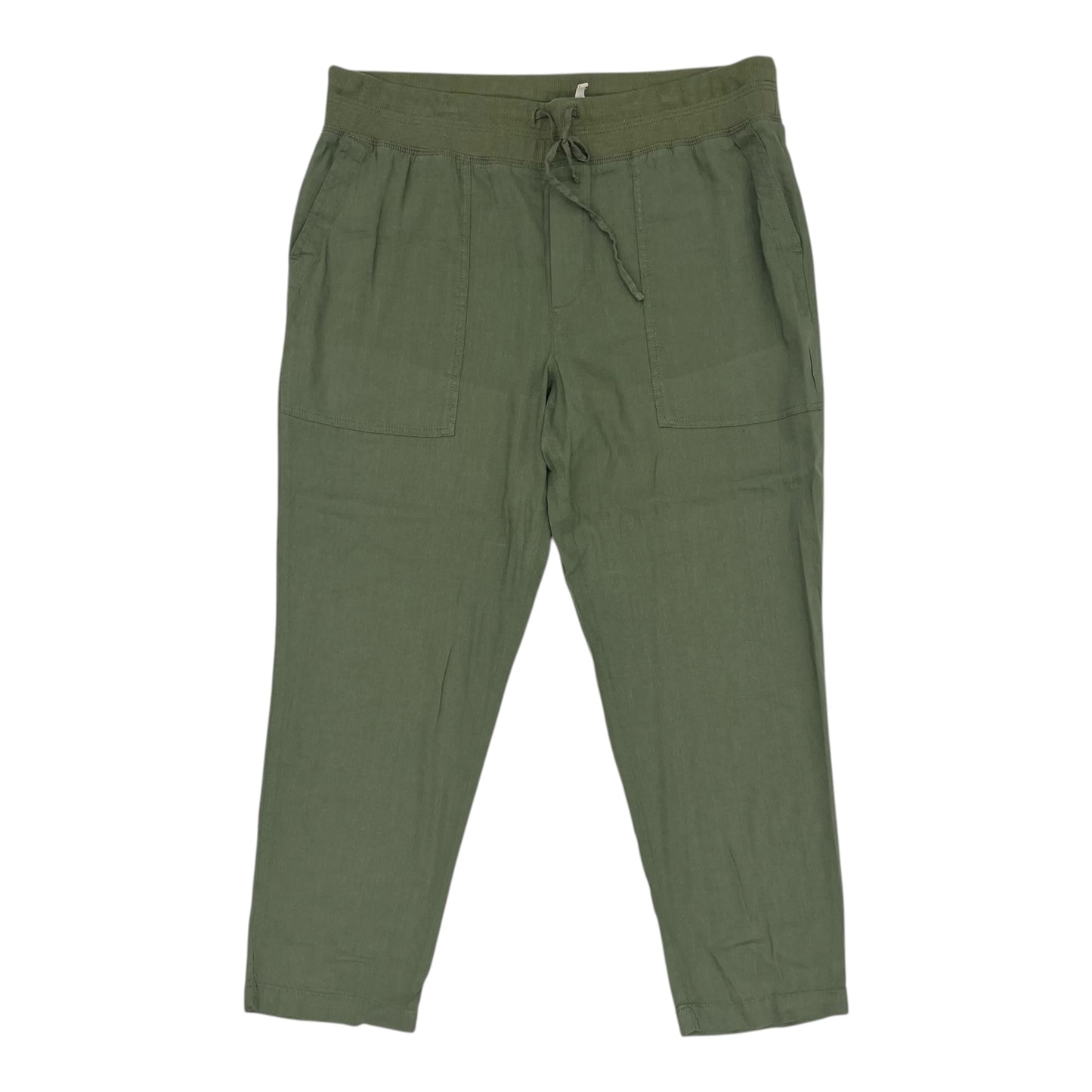 Pants Linen By Lou And Grey In Green, Size:Xl