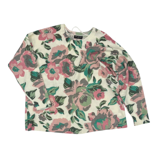 Sweater By Lane Bryant In Floral Print, Size:3X