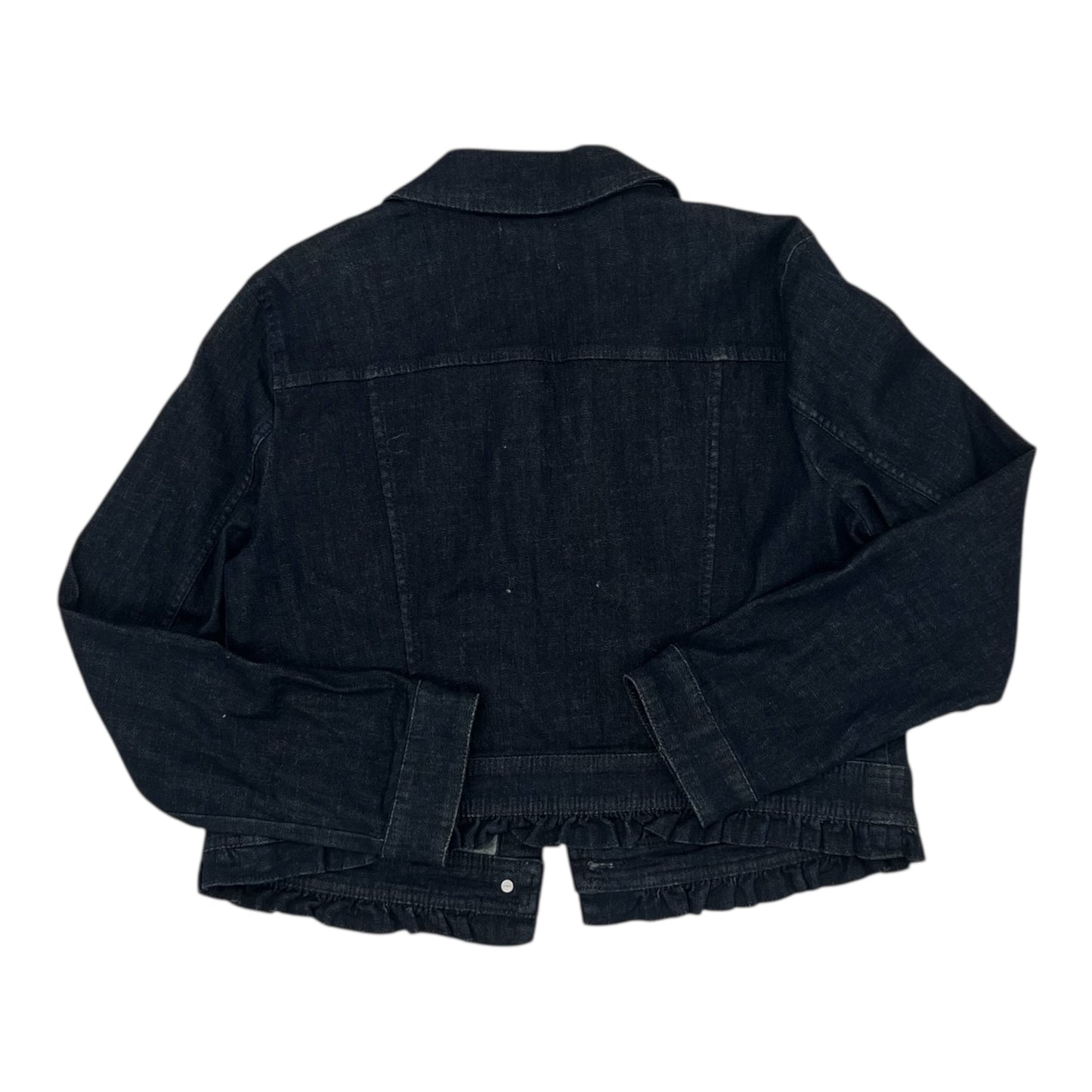 Jacket Denim By Elle In Blue Denim, Size:L