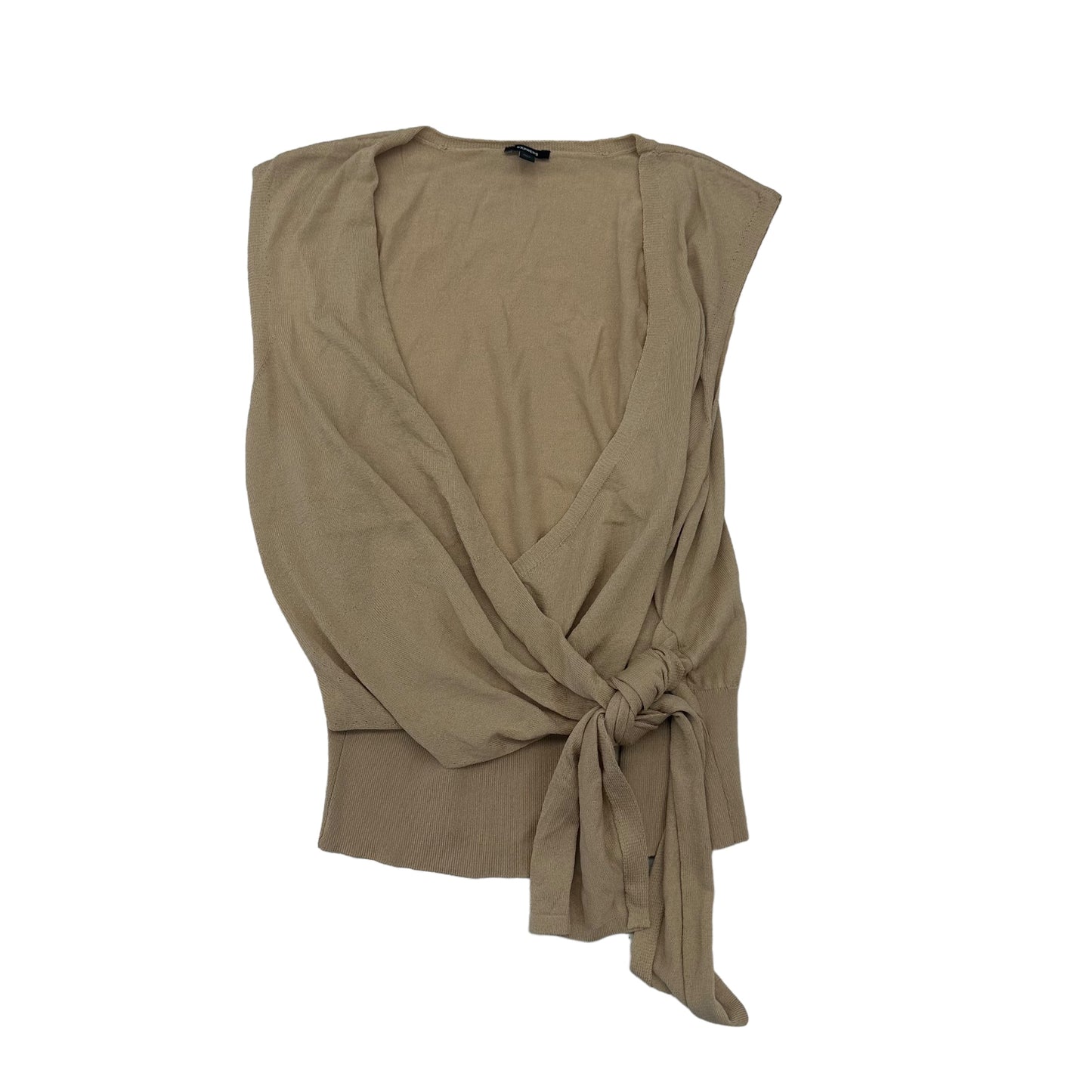 TAN TOP SLEEVELESS by EXPRESS Size:L