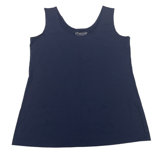 NAVY TANK TOP by CHICOS Size:S