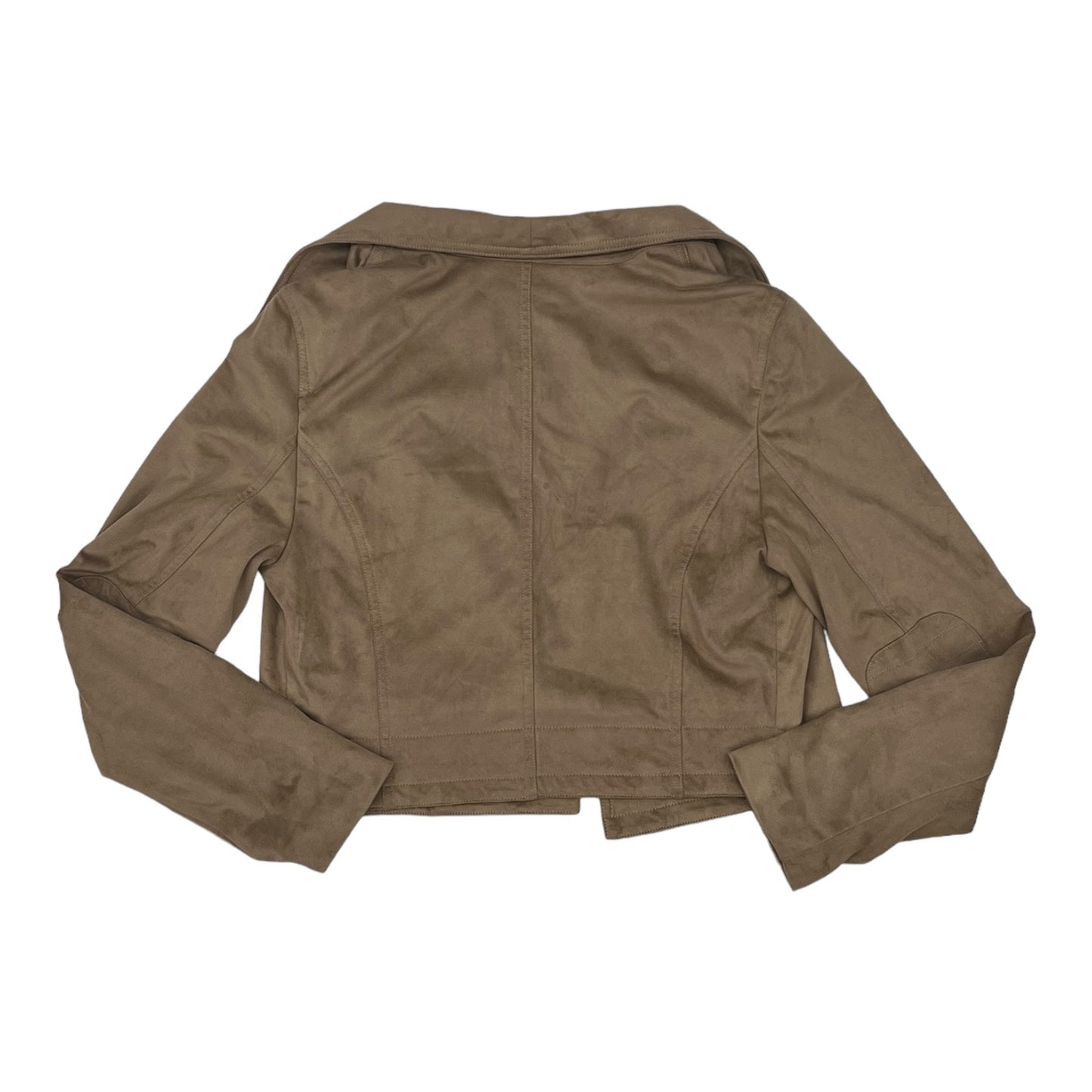 TAN JACKET MOTO by 1.STATE Size:L