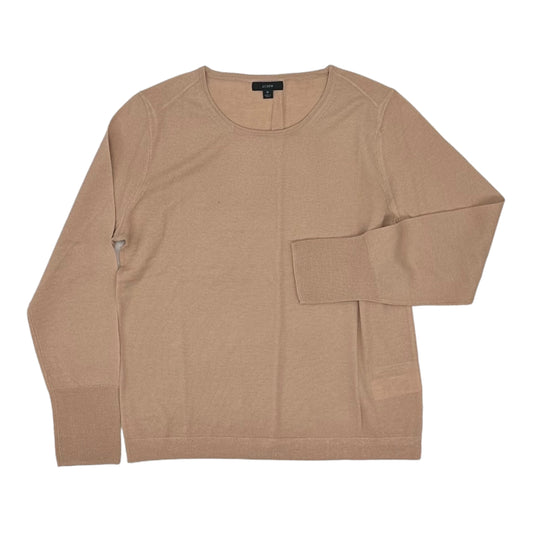 TAN SWEATER by J. CREW Size:M