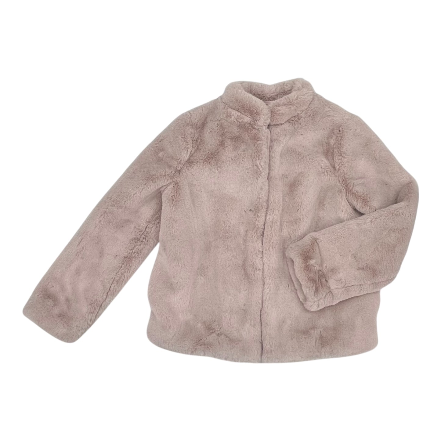 Jacket Faux Fur & Sherpa By Clothes Mentor In Pink, Size:S