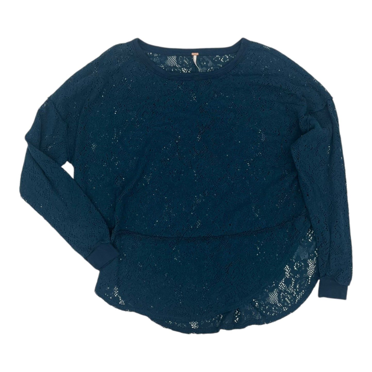 Top Ls By Free People In Teal, Size:M